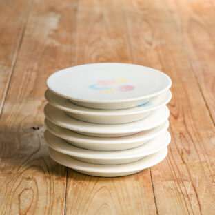 フラットの取り皿 [彩りシリーズ]